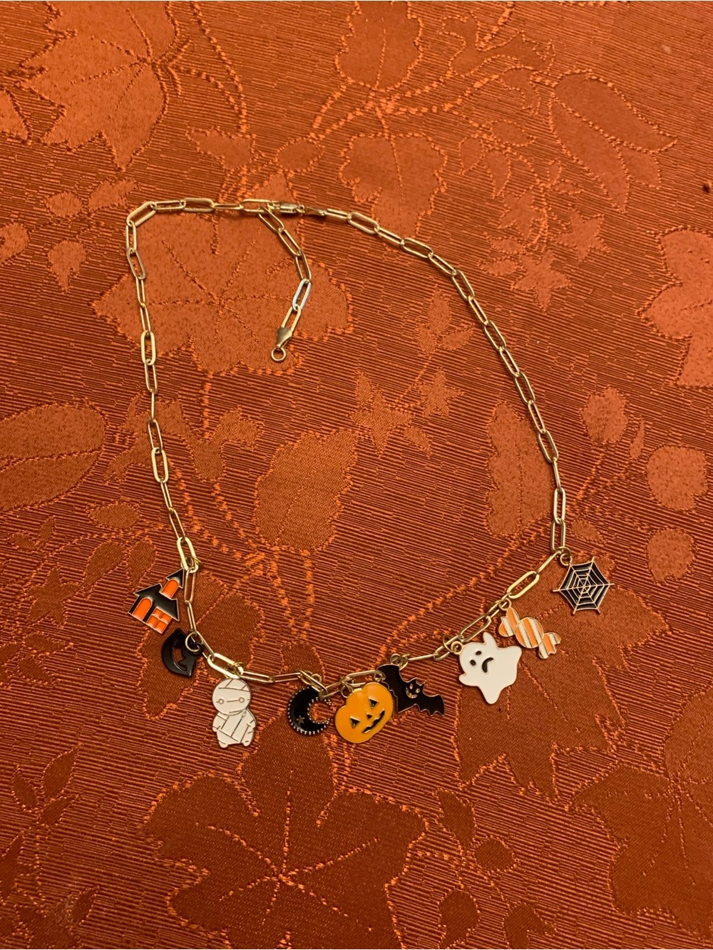 Halloween Charm Necklace